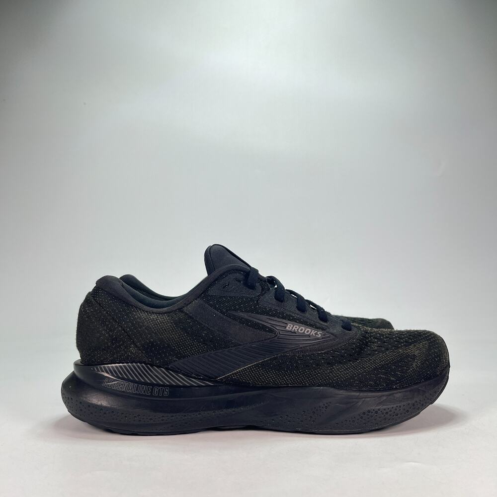 Brooks Adrenaline GTS 24 Black Running Shoes Sneakers 1104371D020 Men's Size 10